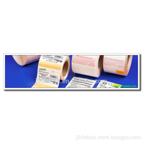 Toledo 325/8425 Continuous Strip with Side Liner Scale Labels